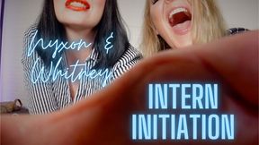 Nyxon & Whitney Intern Initiation HD 1080p MP4