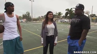 Mia Khalifa's first encounter with monster cocks