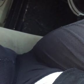 Cumming in my car after work