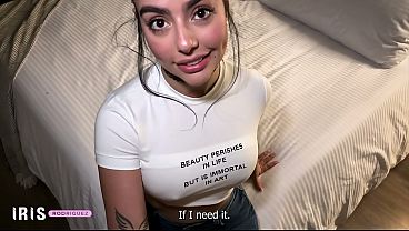 My stepbrother rips my jeans to fuck me without a condom - Iris Rodriguez &amp_ Danner Mendez
