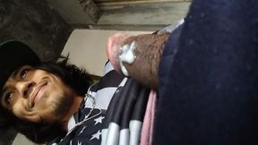 Squirting Cum on the Head of the Penis