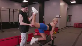 Sexy Cougar Bridgette B Works Out & Gets Fucked Hard After Sweat_session