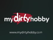 MyDirtyHobby - Step dad fucks daughter at a public train station while people watch