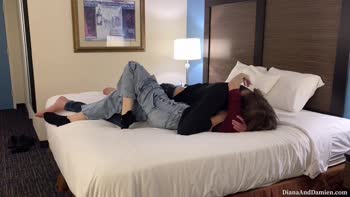 Damien Soft's Redhead Cowgirl Seduction in Layover Bliss