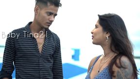 Porn star Tejaswini had hardcore sex with her stepbrother abroad and got her pussy licked