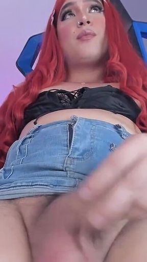 Masturbation Tranny Latina Fat Cock Xxl Open Legs Real