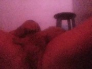 Fingering my own ass and jerking off in public gloryhole while multiple men peak through the holes