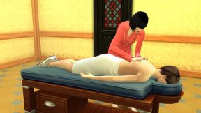 asian massage with a virgin boy for the first time - japanese big boobs massage