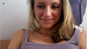Webcam solo with my ex GF fingering her beautiful pussy
