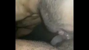 Slutty whore on her knees