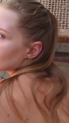 Dick sucking and naked yoga with CaliforniaBabe   Clip 2