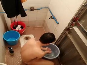 Classmate Bathing In School 14