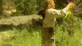 Blonde JAV Beauty Impaled on Massive Black Cock – Hot Public Fuck