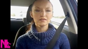 Driving Fast in Flowered Ballet Flats