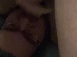 another quick self facial cum on face