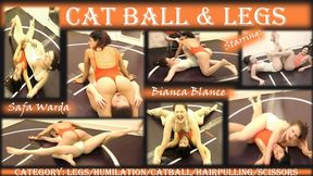 CATBALL AND LEGS BIANCA BLANCHE SAFA WARDA CHICAGO HD EDIT