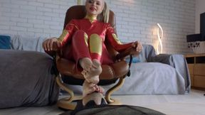 Batman Worship Harley Quinn Dirty Feet - Russian Language