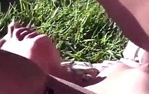 Outdoor passionate fucking