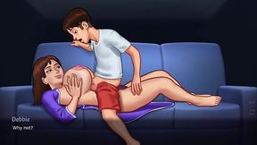 All sex scenes with Debbie - Summertime Saga 21.0.0, Part 4