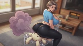 Farting Stories #13: Clear Chair Gas Slave Ritual