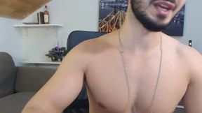 Twink Adonis Jerking Off and Cumming