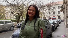 Big Hanging Tits Teen 18+ Chloe Talk To Fuck At Street Casting