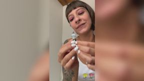 POV Giantess Fantasy I Caught a Little Man Spying on Me, So I Taught Him a Lesson