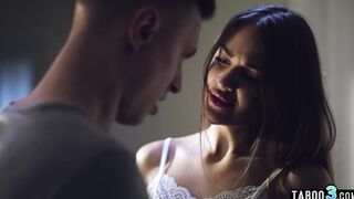 Teen fucked a big cock hard but quietly