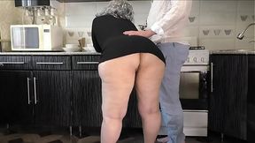 Disgruntled stepmom admitted that a cock in the ass can calm her down