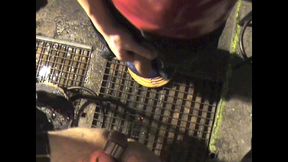 3 hast fist session with mature boy fisted in sling by scally boy