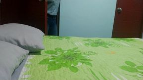 me aprovecho de mi cunada cuando llego al hotel