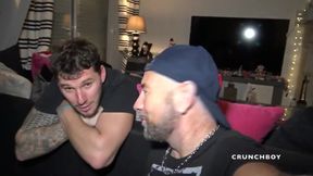 Straight boy fucked by Latino for Christmas surprise