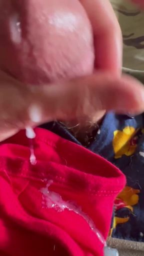 Captivating moment from "Soldier has fun on hump day with himself"