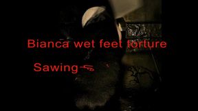 Bianca Pruney feet saw 1