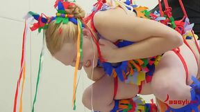 Painal fucking for blonde BDSM babe