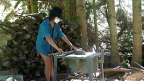 Sex with a circular saw