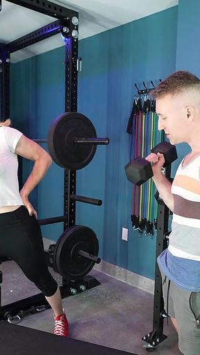 Fucking Hot Trans Woman in Her Gym - Lucy Hart