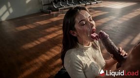 i ran into my girlfriend at the basketball court and took her to the warehouse to fuck her and cum all over her [ai]
