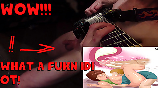 BOY WITH SMALL DICK TRIES TO PLAY GOJIRA WITH 8 STRING FORGETTING HE HAS A LITTLE DICK AND HIS MOM PROBABLY FUCKS HIS BU