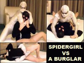 SPIDERGIRL vs A BURGLAR