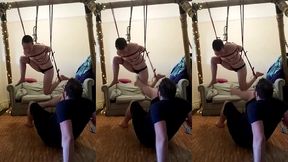 cunt kicking, apparently genital pain is becoming a thing i m known for!rope and kicking administered by the wonderful ch...
