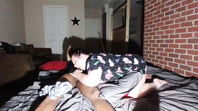 She loves to suck BBC and swallow exactly like you should