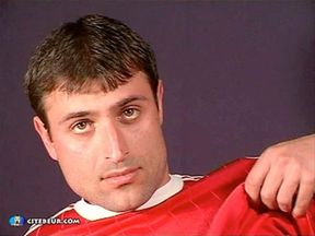 EXHIBITION IN FOOTBALL KIT