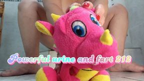 Powerful urine and fart 212