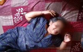 Fucked My Hot Bhabhi in Nighty Squeezed &sucked Her Big Tits Fingered & Cum Inside Her Pussy