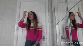 Locked in Jeans Wetting Pee Desperation