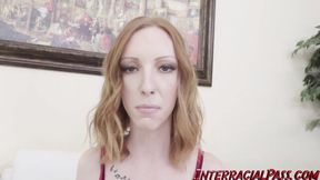 Voluptuous Mandingo and Katy Kiss - redhead movie - Interracial Pass