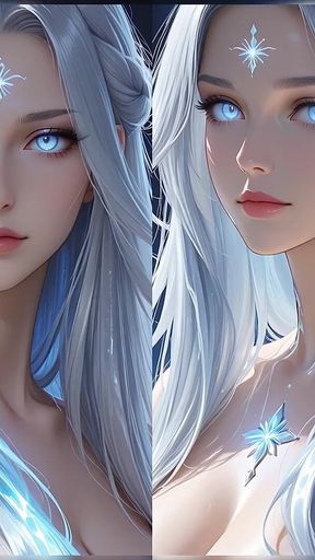 Royal Athletic Beauty Woman Portrait Elegant Fantasy Queen Ai Art Slideshow