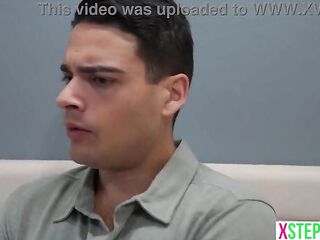 Lalin girl teen stepsis made herself appear on stepbro his dating app