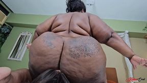 192 KG BBW BIG BUTT SWEATY FACESITTING HUMILIATION - THAMY BBW - CLIP 2 - NEW KC DECEMBER 2025